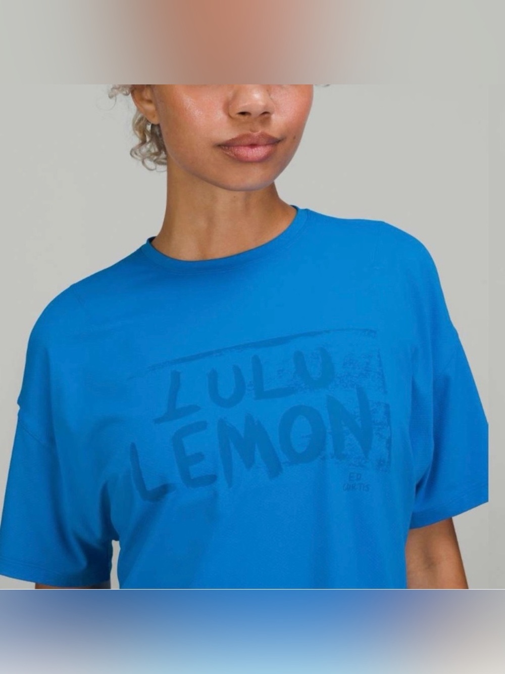 Lululemon Abrasion-Resistant Train Tee *Ed Curtis Size 4